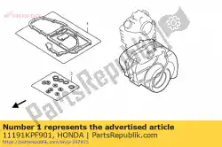 Ici, vous pouvez commander le joint, carter de vilebrequin auprès de Honda , avec le numéro de pièce 11191KPF901: