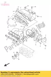 Qui puoi ordinare giunto, filtro dell'aria 1 da Yamaha , con numero parte 1MC144530000: