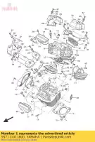 5S7111011800, Yamaha, testata cilindro yamaha  xvs 950 2012 2014 2015 2016 2017 2018 2019 2021, Nuovo