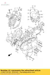 Ici, vous pouvez commander le coussin auprès de Suzuki , avec le numéro de pièce 1148715F00: