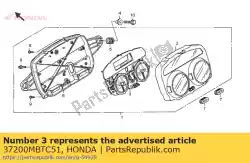 Aqui você pode pedir o montagem do medidor, velocidade e tacômetro em Honda , com o número da peça 37200MBTC51: