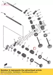 Qui puoi ordinare molla, uscita valvola da Yamaha , con numero parte BX41212400: