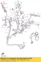 1MC2612210, Yamaha, guidon (droit) yamaha fjr1300ae 1300 , Nouveau