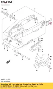 suzuki 6144503B00 ring, ketting ad - Onderkant