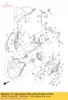 39P825090000, Yamaha, cable, cable secundario yamaha fz 800 2011 2012 2013 2014 2015, Nuevo