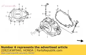 honda 22821KWF940 nenhuma descrição disponível no momento - Lado inferior