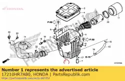 Qui puoi ordinare filtro dell'aria della custodia da Honda , con numero parte 17210HR7A80: