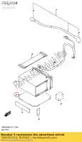 3365202J10, Suzuki, protecteur, batte suzuki rmx  z rmx450z 450 , Nouveau