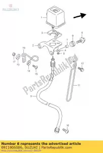 suzuki 0911806086 ?ruba 6x25 - Dół