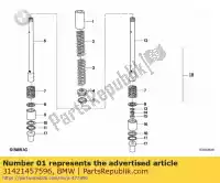31421457596, BMW, tubo distanziatore bmw  750 1000 1984 1985 1986 1987 1988 1989 1990 1991 1992 1993 1994 1995, Nuovo