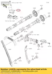 Tutaj możesz zamówić prowadnik, upp zr1000daf od Kawasaki , z numerem części 120530163: