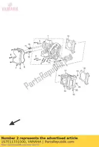 yamaha 1S7E11331000 guide, intake valve - Bottom side