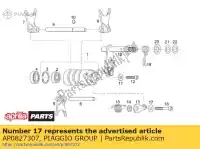 AP0827307, Piaggio Group, Sluitring 6.2x18x0.5 aprilia  af af1 classic classic 610 etx pegaso rotax 122 rotax 123 rs rx 125 1990 1991 1992 1993 1994 1995 1996 1997 1998 1999 2000 2001 2002 2003 2004 2005 2006 2007 2008 2009 2010, Nieuw