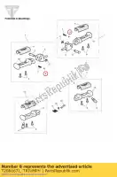 T2081671, Triumph, retén de bola de diámetro 6,3 triumph thruxton 900 thruxton 900 carbs thruxton 900 efi 900 2005 2006 2007 2008 2009 2010, Nuevo