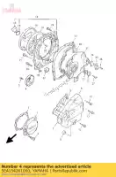 5EA154261000, Yamaha, tampa, bomba de óleo 2 yamaha xjr 1300 2000 2001 2002 2003 2004 2005 2006 2007 2008 2009 2010, Novo