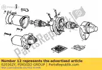 020362Y, Piaggio Group, joint d'huile d'arbre intermédiaire 12 mm derbi gilera atlantis boulevard gpr 50 1998 2007 2009, Nouveau