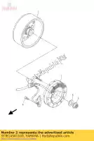 5TJ814501100, Yamaha, rotor assy yamaha wr 250 450 2003, New