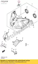 Tutaj możesz zamówić ? Arówka 12v60 / 55w, od Suzuki , z numerem części 0947112182: