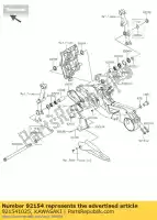 921541025, Kawasaki, bolt,socket,6x14 kawasaki er6n  e f er6f ninja h2r p h2 n er650 ex650 er 6f abs 6n 650 1000 , New