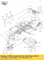 110530857, Kawasaki, 01 suporte kawasaki  400 2017 2018 2019 2020 2021, Novo