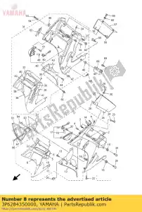 yamaha 3P6284350000 amortecedor 4 - Lado inferior