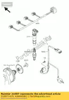 210071419, Kawasaki, rotore zr1000-a1 kawasaki z zx 750 1000 1200 2003 2004 2005 2006, Nuovo