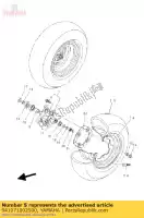 941071002500, Yamaha, pneu (at21x7r10 kt351 t / l (n)) yamaha yfz yzf 450 2010 2011, Novo