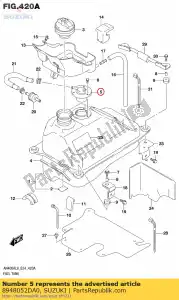 suzuki 8948052DA0 zawór komp., paliwo - Dół