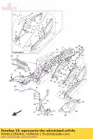 904801280800, Yamaha, passe-fils (3p91) yamaha  mt yzf r 150 155 300 320 660 2015 2016 2017 2018 2019 2020 2021, Nouveau