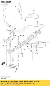 suzuki 5627226D01 expansor, mango - Lado inferior