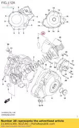 Aquí puede pedir cubierta comp, eng de Suzuki , con el número de pieza 1136031J00: