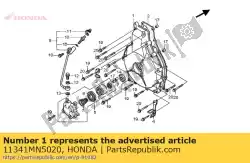 Ici, vous pouvez commander le couvercle, embrayage auprès de Honda , avec le numéro de pièce 11341MN5020:
