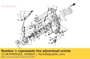 Honda 11341MN5020 couvercle, embrayage - La partie au fond