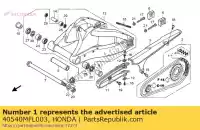 40540MFL003, Honda, cadena, accionamiento (did50va11-1 honda cbr fireblade rr ra rrs cbr1000rr cbr1000ra 1000 , Nuevo