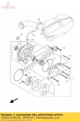 waterpomp assy van Yamaha, met onderdeel nummer 52SE24200000, bestel je hier online: