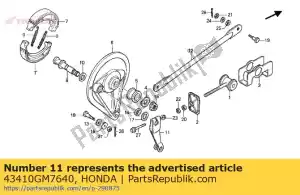 honda 43410GM7640 no description available at the moment - Bottom side