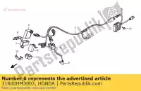 31600HM3003, Honda, reg rect assy honda trx300ex fourtrax sporttrax sportrax 300 , Nuevo