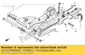 Honda 52101MR8900 bout, achterbrug piv - Onderkant