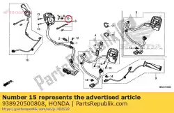 Here you can order the screwwasher, 5x8 from Honda, with part number 938920500808: