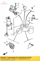 3CK825010000, Yamaha, wy??cznik g?ówny blokada kierownicy yamaha tdr 250, Nowy