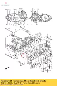 suzuki 0924710001 plug - Onderkant