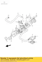 1871142F00, Suzuki, tubo flessibile, 2a aria cl suzuki gsx  gsx1400 gsx1400z 1400 , Nuovo