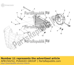 Aprilia AP8150252, Binnenzeskantschroef m5x20, OEM: Aprilia AP8150252