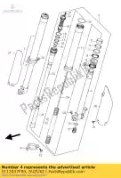 5112037F80, Suzuki, tubo interno lh suzuki rm 125 250 2005 2006, Nuovo