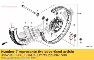 honda 44620400000 kraag, fr. as afstand - Onderkant