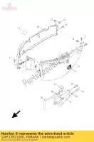 15PF17821000, Yamaha, emblema 2 yamaha xf 50 2009, Novo