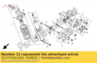 52473GN1000, Honda, collier, bielle honda xr  r xr80r 80 , Nouveau