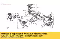 50630MT2000, Honda, étape assy, ??r principal *** nla *** honda gl glse 1500, Nouveau