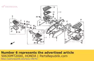 Honda 50630MT2000 paso conjunto, r main *** nla *** - Lado inferior