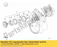 11261460969, BMW, plaque de recouvrement bmw  750 1000 1100 1200 1984 1985 1986 1987 1988 1989 1990 1991 1992 1993 1994 1995 1996 1997 1998 1999 2000 2001 2002 2003 2004, Nouveau